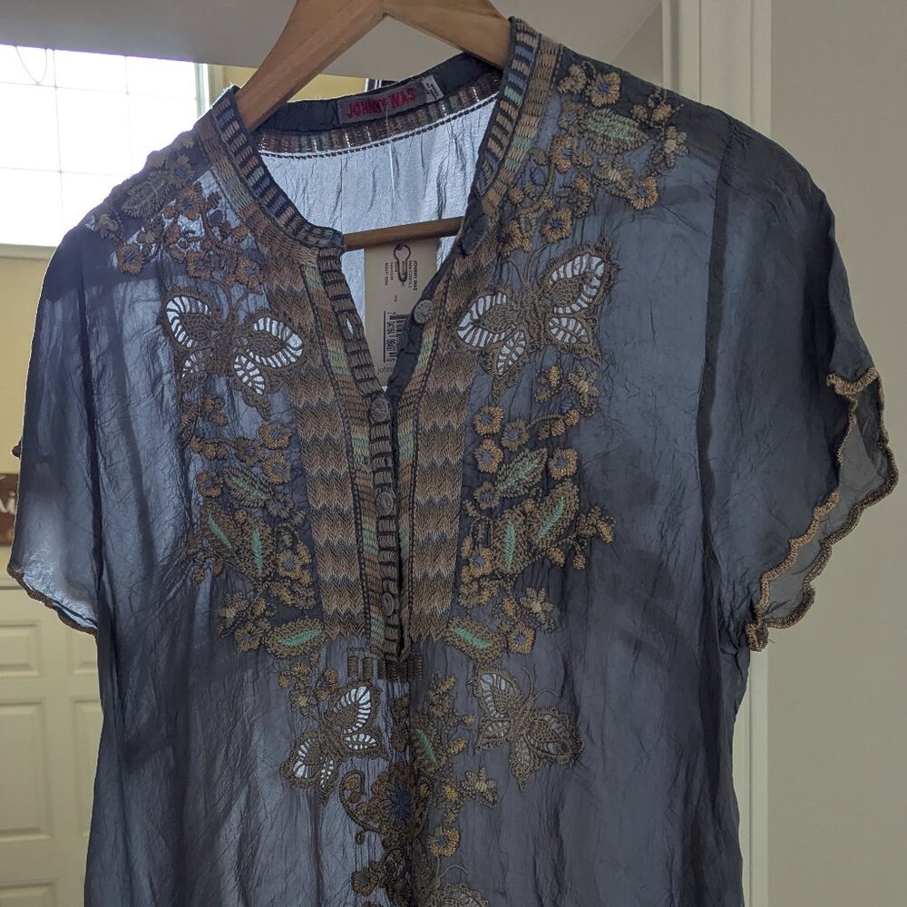 Johnny Was Monarch Tunic
